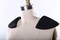 1 Pair High Quality Fashion Foam Shoulder Pads Fabric Covered